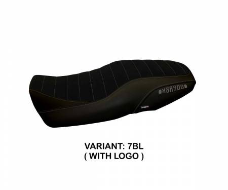 YXSR9P5-7BL-1 Seat saddle cover Portorico 5 Black (BL) T.I. for YAMAHA XSR 900 2016 > 2020