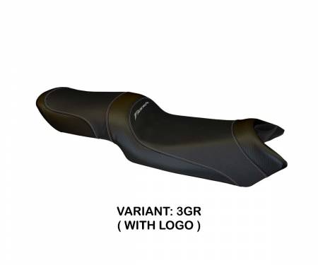 YZ6F41IT-3GR-1 Rivestimento sella Ivan Total Black Grigio (GR) T.I. per YAMAHA FZ6 FAZER 2004 > 2011