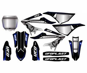 Graphic kit ufo plast Stardust AD033 for Yamaha YZ 125 2022
