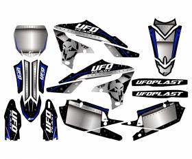Graphic kit ufo plast Stardust AD038 for Yamaha YZF 250 2019 > 2022