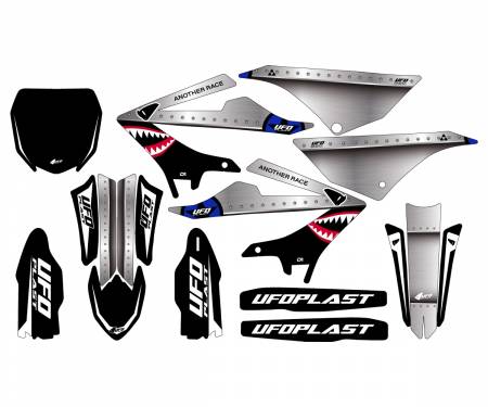 Grafik-Kit ufo plast Thunder AD055 fur Yamaha YZ 250 2022