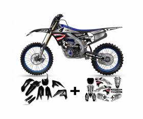 Kit plastiques + decals ufo plast Thunder C321AD056 pour Yamaha YZF 450 {{year_system}}