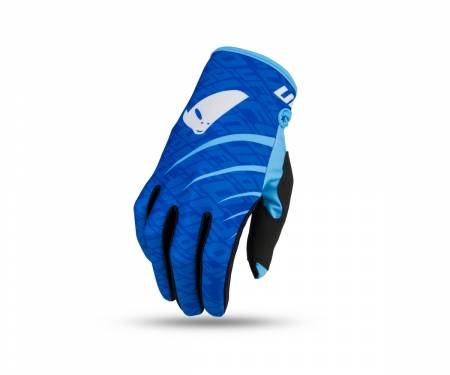 GU04475#C UFO PLAST Erwachsene Motocross  Indium Blau Handschuhe