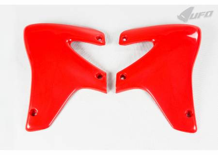 HO03676@069 Radiator Covers Ufo Plast For Honda Xr 650R 2000 > 2021 Red XR