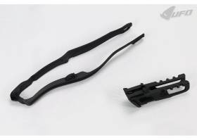 Chain Guide + Swingarm Chain Slider Kit Ufo Plast For Honda Crf 450R 2013 > 2016