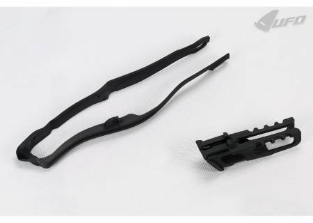 HO04665 Chain Guide + Swingarm Chain Slider Kit Ufo Plast For Honda Crf 250R 2014 > 2017