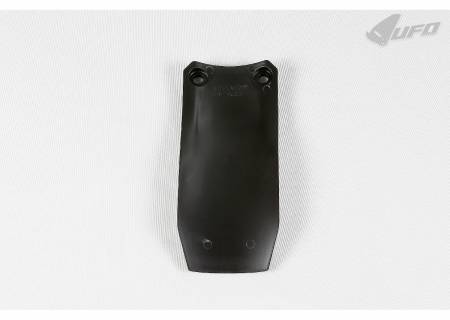 HO04687#001 Rear Shock Mud Plate Ufo Plast For Honda Crf 250R 2018 > 2021 Black