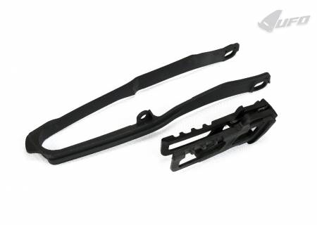 HO04690 Chain Guide + Swingarm Chain Slider Kit Ufo Plast For Honda Crf 250Rx 2019 > 2021