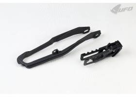 Chain Guide + Swingarm Chain Slider Kit Ufo Plast For Honda Crf 450Rx 2019 > 2020