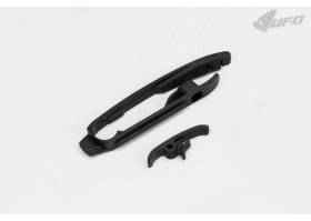 Swingarm Chain Slider Ufo Plast For Husqvarna Te 150 2020 > 2021 Black