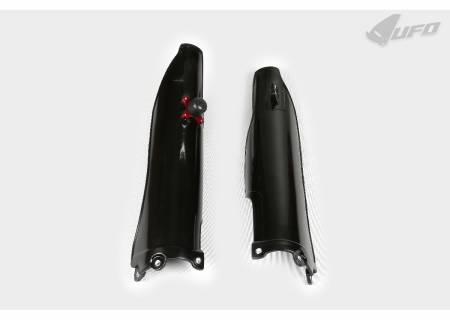 KA03775 Fork Slider Protectors + Quick Starter Ufo Plast For Kawasaki Kx 250 2007 > 2021