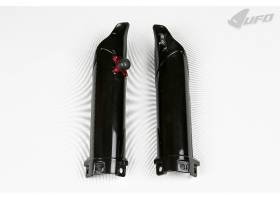 Fork Slider Protectors + Quick Starter Ufo Plast For Kawasaki Kx 85 2014 > 2021