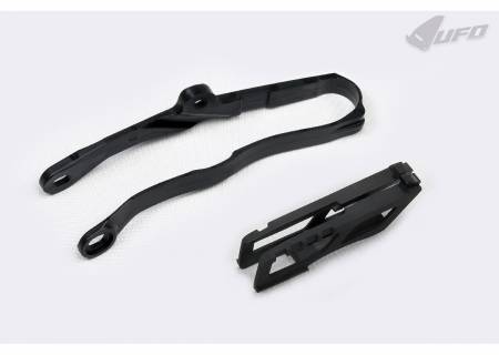 KA04756 Chain Guide + Swingarm Chain Slider Kit Ufo Plast For Kawasaki Kxf 450 2019 > 2021
