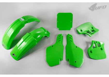 KAKIT190@026 Complete Body Kit Ufo Plast For Kawasaki Kx 500 1988 Green KX
