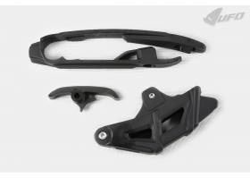 Chain Guide + Swingarm Chain Slider Kit Ufo Plast For Ktm Sx-F All Models {{year_system}}