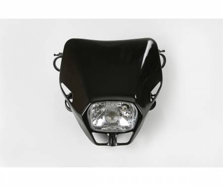 PF01705 UFO PLAST Motocross Headlight "Firefly" 12V 35 / W ( approved) black