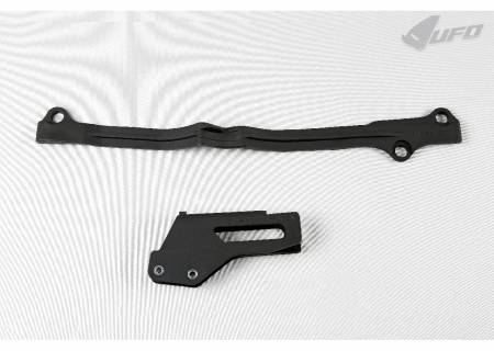 SU04924 Chain Guide + Swingarm Chain Slider Kit Ufo Plast For Suzuki Rmz 450 2008 > 2009