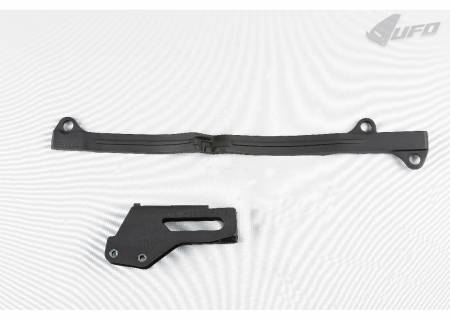 SU04933 Chain Guide + Swingarm Chain Slider Kit Ufo Plast For Suzuki Rmz 250 2010 > 2018