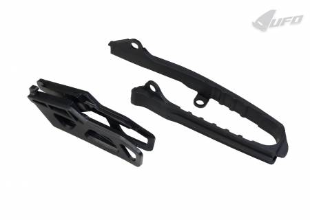 SU04946 Chain Guide + Swingarm Chain Slider Kit Ufo Plast For Suzuki Rmz 250 2019 > 2021