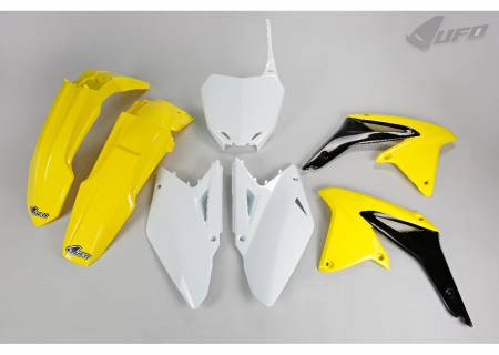 SUKIT412@999 Complete Body Kit Ufo Plast For Suzuki Rmz 450 2008 > 2017 OEM
