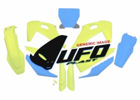Rear Shock Mud Plate Ufo Plast For Honda Crf 450Rx 2021 Black