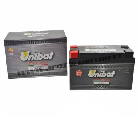 Unibat Lithium Battery ULT2 300A for ADLY CROSS X ROAD 2007 > 2008 YTX12-BS