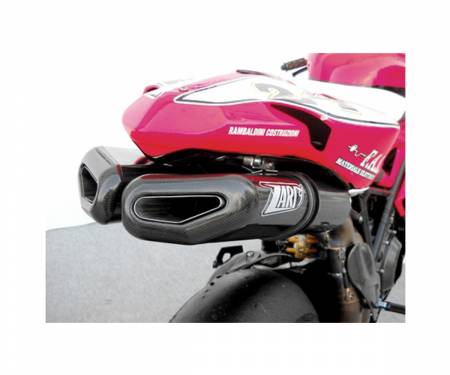 Exhaust Mufflers STAINLES STEEL DUCATI ZARD ZD010SRR 1098 R/S 2007 > 2013
