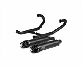 Complete Exhaust Zard Stainless steel Black for BMW R18 2020 > 2022