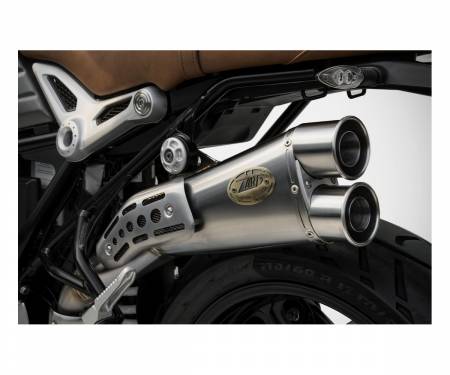 ZBW010S10SSR Exhaust Mufflers Zard High Limited Stainless steel Black BMW R NINE-T 2021 > 2022