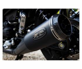 Exhaust Mufflers Limited Zard Stainless steel Black MOTO GUZZI V7 850 2021 > 2022