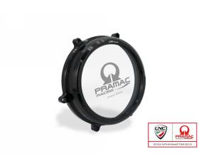 Clear Oil Bath Clutch Cover Pramac Racing Limited Edition Cnc Racing Ducati Streetfighter V2 2022 > 2023
