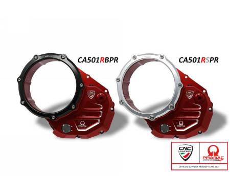 CA501BRPR Carter Trasparente Per Frizioni Ad Olio Pramac Racing Limited Edition Cnc Racing Ducati Multistrada 1200 S Pikes Peak 2013 > 2014