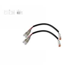 Indicators Cable Kit Plugs For Cnc Racing Black Ducati Desertx 937 2022 > 2024