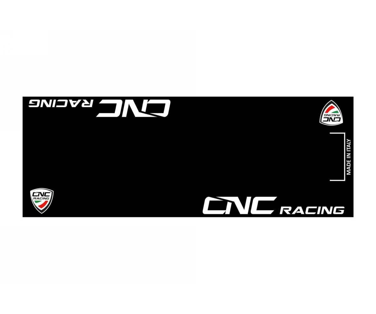 GA003B Garageteppich Cnc Racing Schwarz Ducati Monster 1200 2014 > 2021