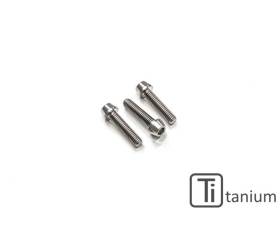 Screws Set Clutch Slave Cylinder M6x20 (3 Pcs) Titanium Cnc Racing Titanium Ducati Xdiavel 1262 S 2016 > 2022