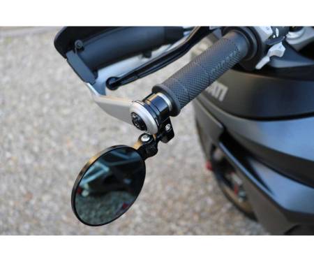 MRA03B Adapter For Rocket Bar End Mirror Cnc Racing Ducati Multistrada 1200 Enduro 2016 > 2018