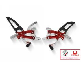 Adjustable Rearsets Carbon Pramac Racing Limited Edition Cnc Racing Ducati Streetfighter V4 Sp 2022 > 2023