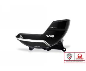 Protezione Carter Frizione Pramac Racing Limited Edition Cnc Racing Nero/argento Ducati Streetfighter V4 S 2020 > 2022