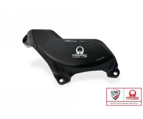 Clutch Cover Protector Pramac Racing Limited Edition Cnc Racing Black Ducati Streetfighter V2 2022 > 2023
