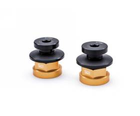 Rear Wheel Nuts With Rear Stand Support Cnc Racing Ducati Monster 695 2006 > 2008