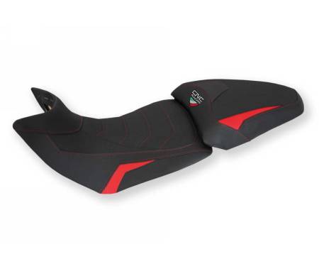 SLD06BR Seat Cover Cnc Racing Black/red Ducati Multistrada 1260 2018 > 2020