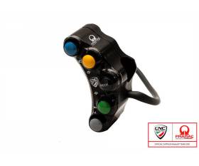 Pulsantiera Sinistra Pramac Racing Lim. Ed. Versione Stradale Cnc Racing Nero Ducati Streetfighter 1098 S 2009 > 2014