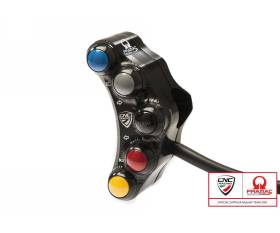 Interruptor Manillar Izquierdo Pramac Racing Lim. Uso De La Calle Ed Cnc Racing Negro Ducati Monster 796 2010 > 2014