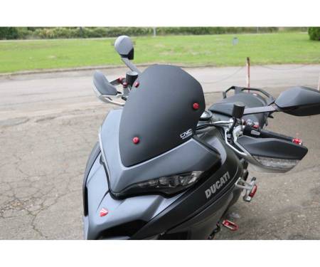 WS350B Windscreen Sport Black Cnc Racing Black Ducati Multistrada 1260 2018 > 2020