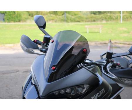 WS350LS Windscreen Sport Smoke Cnc Racing Smoke Ducati Multistrada 1200 Enduro 2016 > 2018