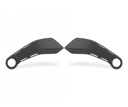 ZA341Y Front Frame Side Covers Carbon Cnc Racing Matt Ducati Monster 937 2021 > 2022