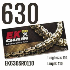 EK630SRO110 Chain EK CHAINS Step 630 size 110 for SUZUKI GSX-E 1980 > 1988 1100