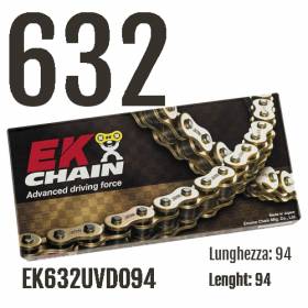 EK632UVDO94 Chain EK CHAINS Step 632 size 94 for KAWASAKI GPZ RX 1986 > 1989 900