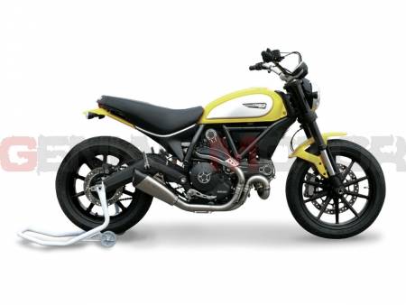 DUEVO2610S-AB Tubo De Escape Hp Corse Evoxtreme 260 Satin Ducati Scrambler 800 2015 > 2020
