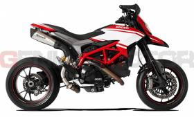 Tubo De Escape Hp Corse 310 High Satin Ducati Hypermotard 821 939 2013 > 2020